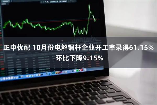 正中优配 10月份电解铜杆企业开工率录得61.15% 环比下降9.15%